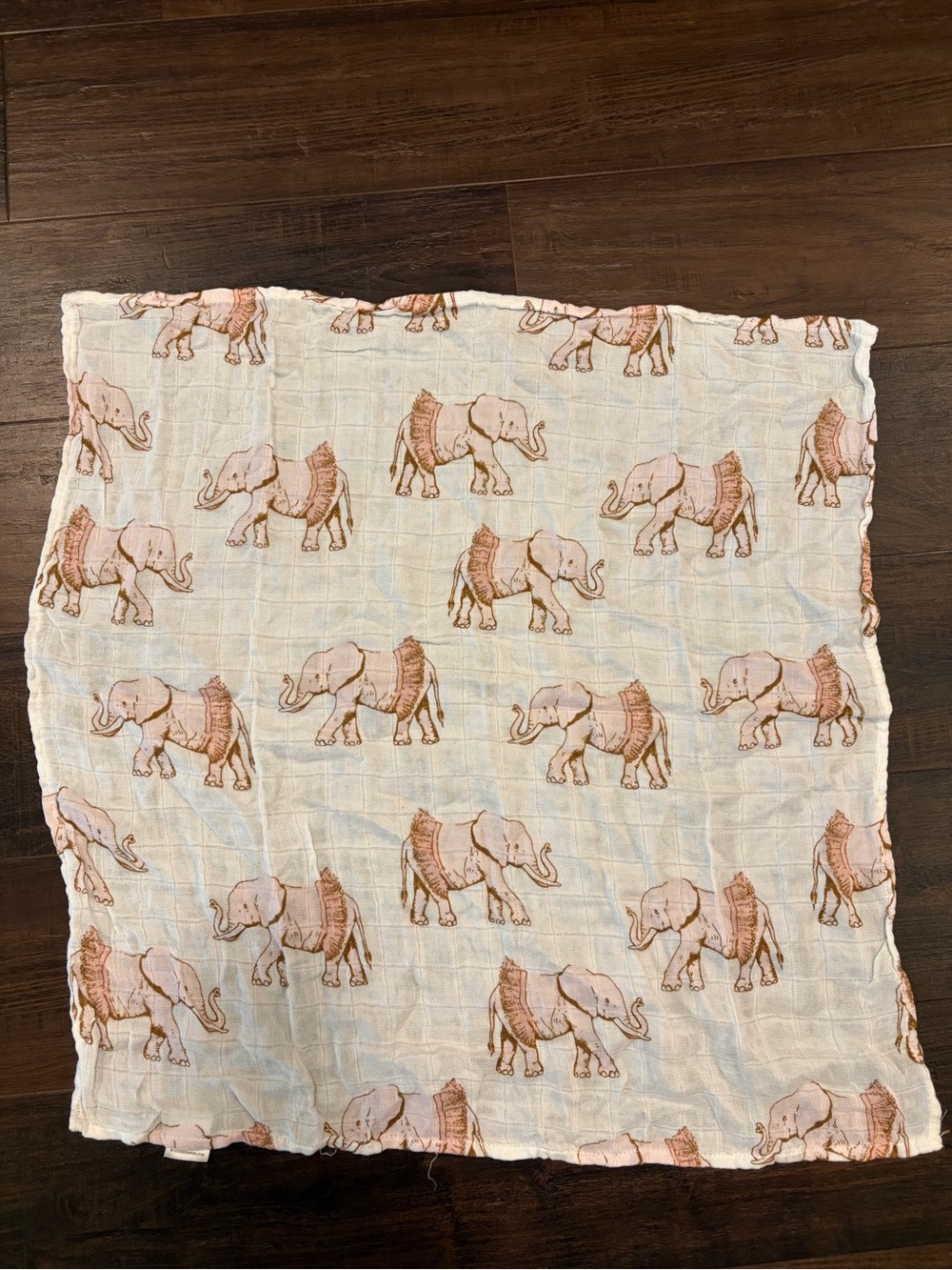 Milk Barn Elephant Tutu Lovey Blanket Bamboo Cotton Security Blanket